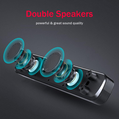 Loa máy tính có cáp âm thanh 2 * 3,5mm cho Mic SADA V-102