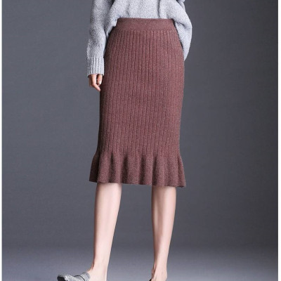 Chân váy len gân Haint Boutique chân váy công sở ôm đuôi cá CV29