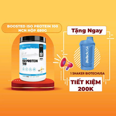 Sữa Tăng Cơ Boosted Iso Protein 100 North Coast Naturals Hộp 680g