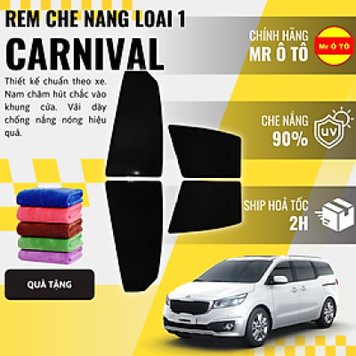 Rèm Che Nắng Xe Kia Carnival Loại 1 Mr Ô TÔ Bảo Hành 24 tháng Cam Kết Chuẩn Khít Theo Xe