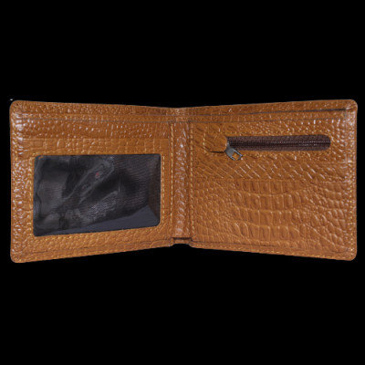 Ví nam Huy Hoàng vân cá sấu màu da, đen, nâu HT2110-11-12