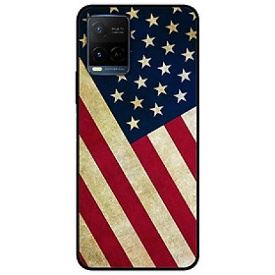 Ốp lưng dành cho Vivo Y21 - Vivo Y21s mẫu Cờ Mỹ