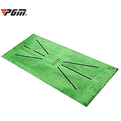 Thảm Tập Swing golf Batting Mat PGM Tại Nhà Ngoài Trời Di Động Mini Có Vạch Định Hướng Phát Bóng TT008 - Hàng Chính Hãng