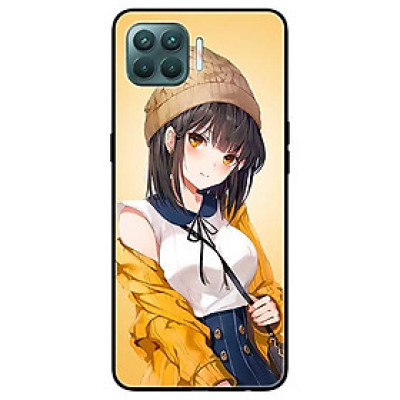 Ốp lưng dành cho Oppo A93 - F17 Pro mẫu Cô Gái Áo Vàng