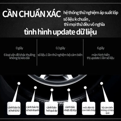 Cảm biến áp suất lốp van ngoài sử dụng năng lượng mặt trời