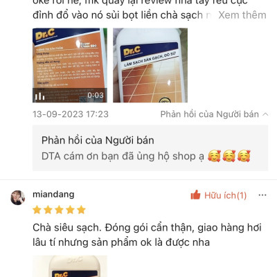 Combo Tẩy Bồn Cầu Bị Ố Vàng,Tẩy Gạch Men,Tẩy Xi Măng,Nước Tẩy Nhà Vệ Sinh,Tẩy Rong Rêu Vôi Vữa Dr.C Super Clean S90 1 Lít