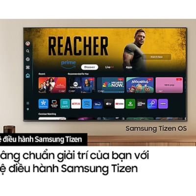 Smart Tivi QLED Samsung 4K 55 inch QA55QE1DAKXXV - Hàng Chính Hãng