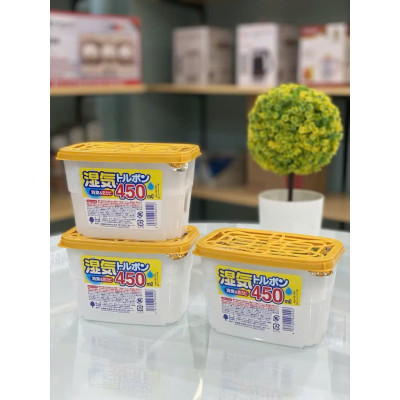 Hộp Hút Ẩm Tủ Quần Áo, Tủ Giày Chống Nấm Mốc, Khử Mùi 450ml Kokubo - Hàng Nội Địa Nhật Bản - HÀNG CHÍNH HÃNG MINIIN
